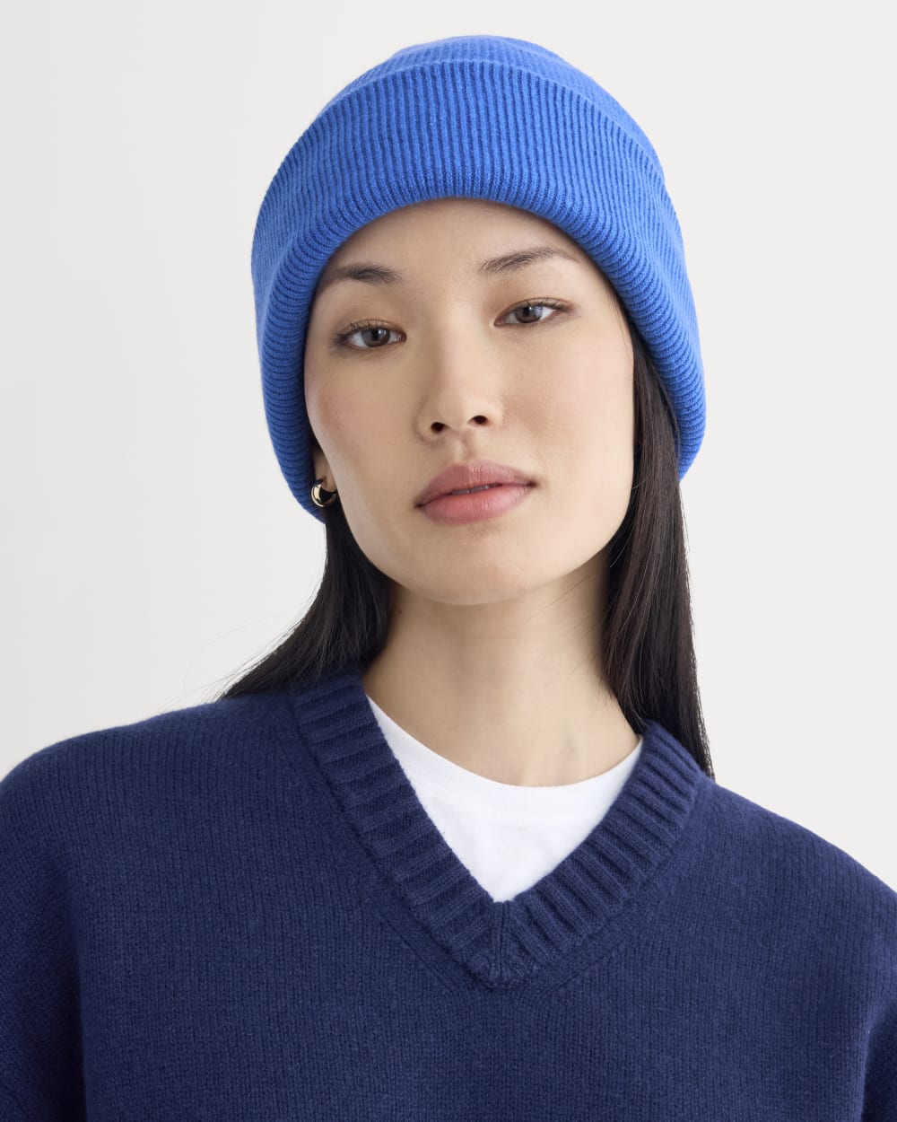 The Cabin Beanie | Classic Blue - Image 3