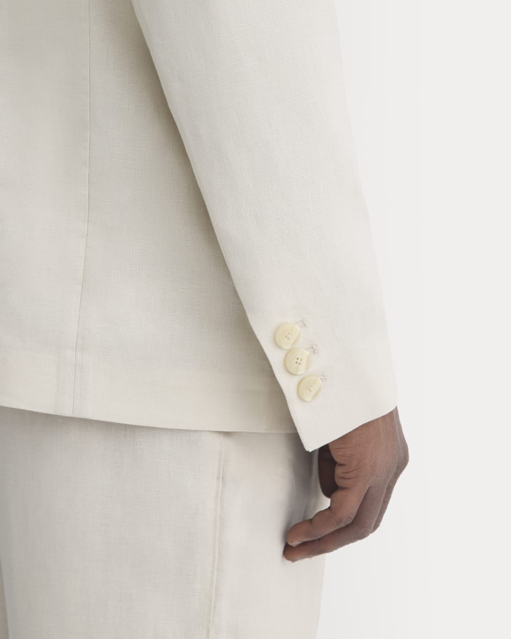 Soyeux Linen Linen Blazer | Peyote - Image 4