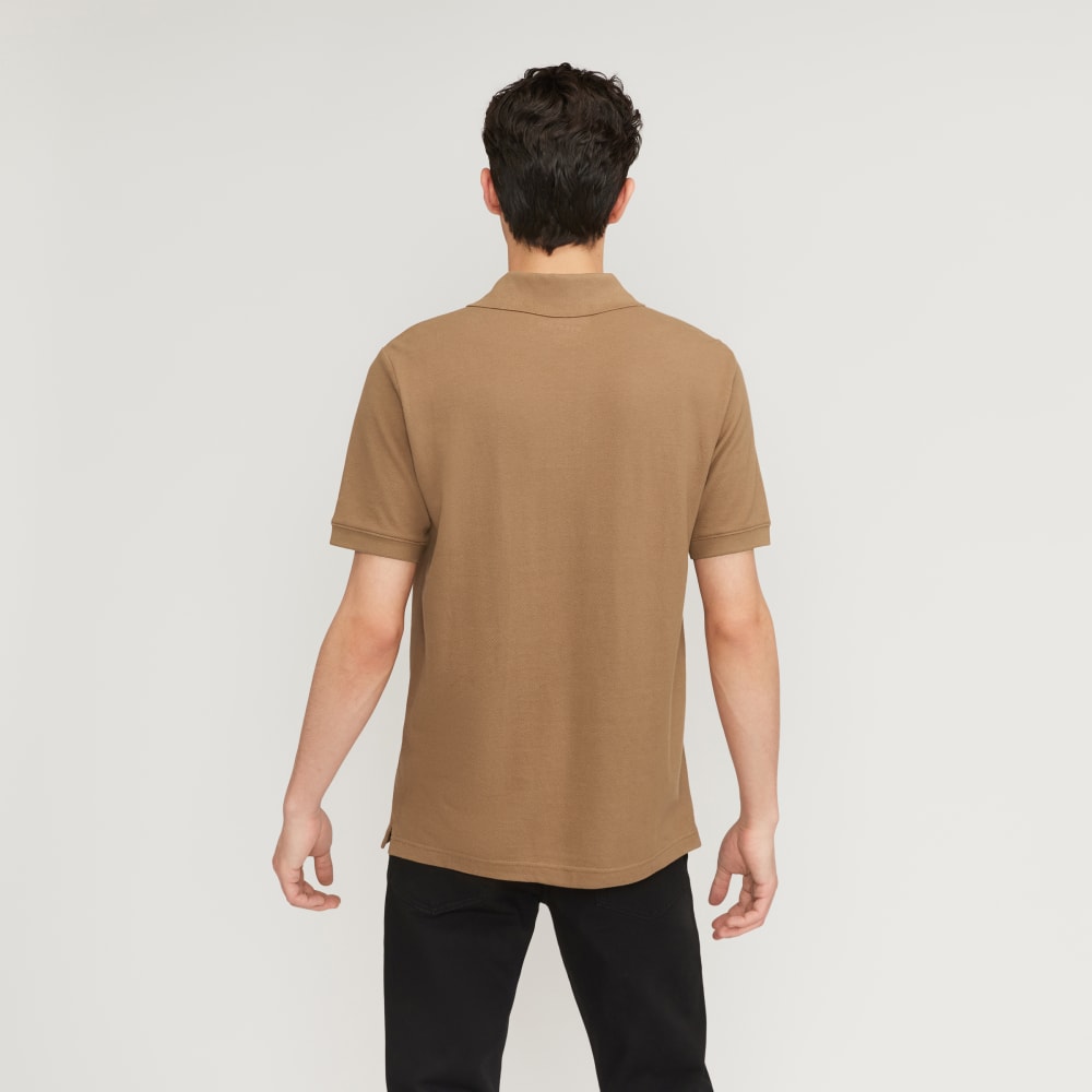 The Pique Polo | Toasted Coconut - Image 3